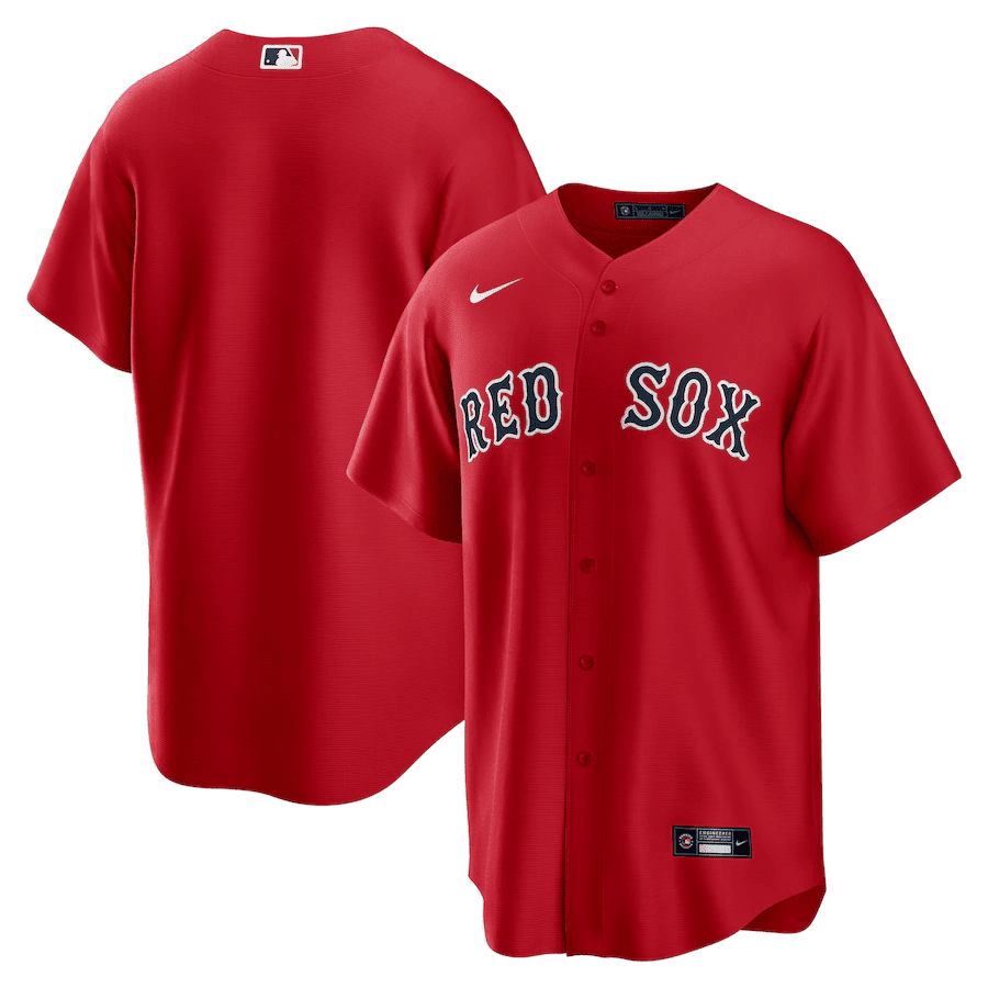 Drinkwearmerch Boston Red Sox Alternate Men Jersey - Red