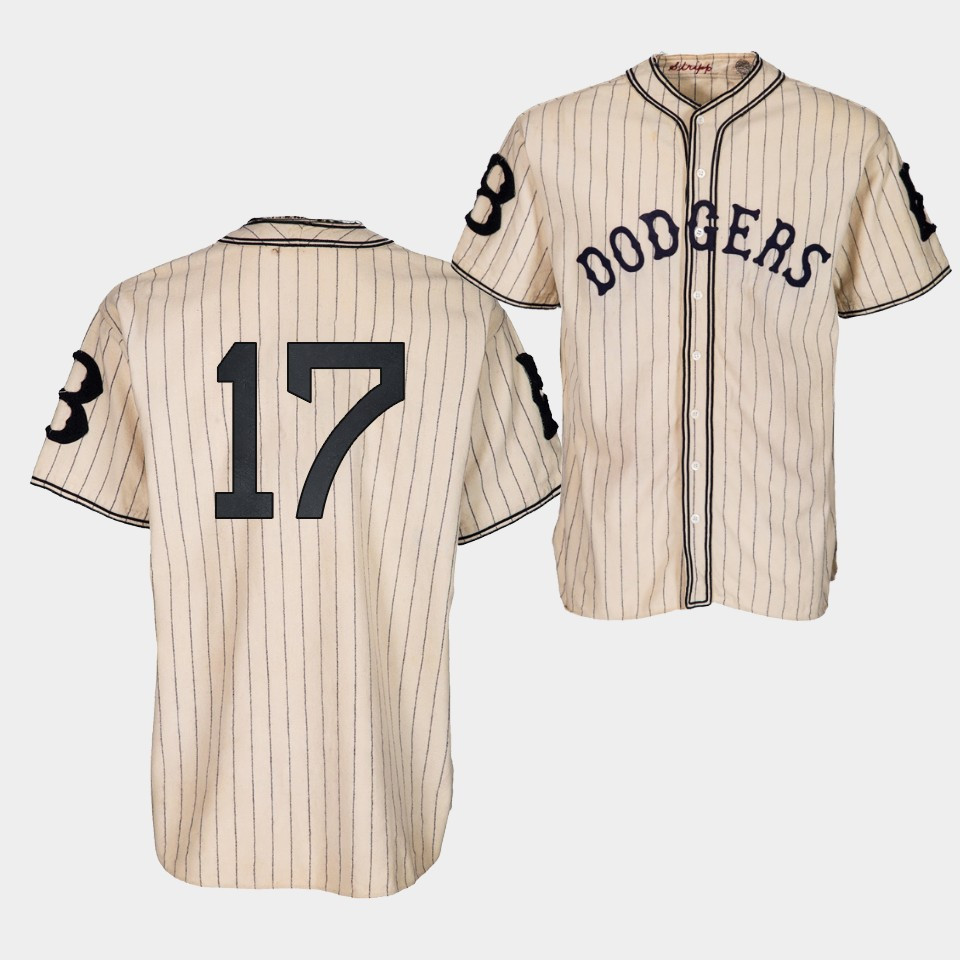 Drinkwearmerch Brooklyn Dodgers Hanser Alberto 1933 Heritage 17 Gold Pinstripe Jersey