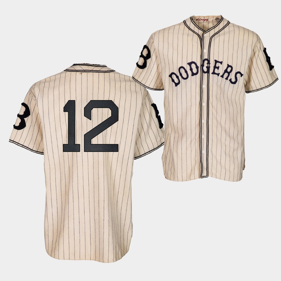 Drinkwearmerch Brooklyn Dodgers Joey Gallo 1933 Heritage 12 Gold Pinstripe Jersey