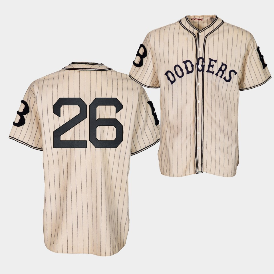 Drinkwearmerch Brooklyn Dodgers Tony Gonsolin 1933 Heritage 26 Gold Pinstripe Jersey