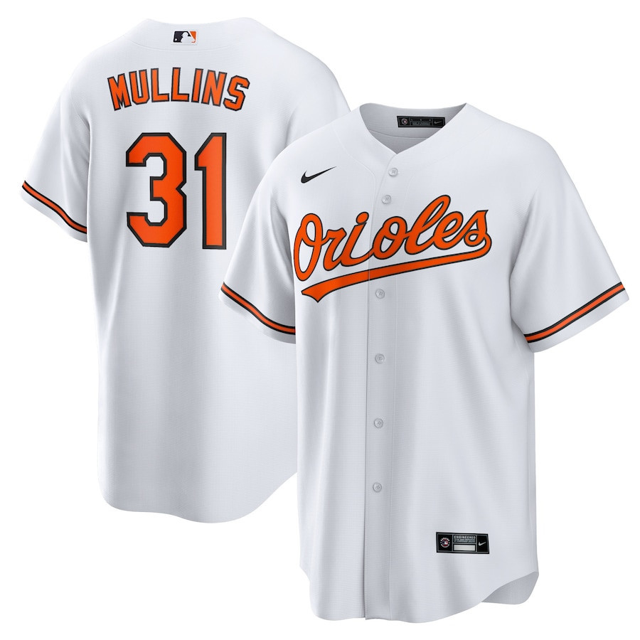 Drinkwearmerch Cedric Mullins 31 Baltimore Orioles Men Jersey - White