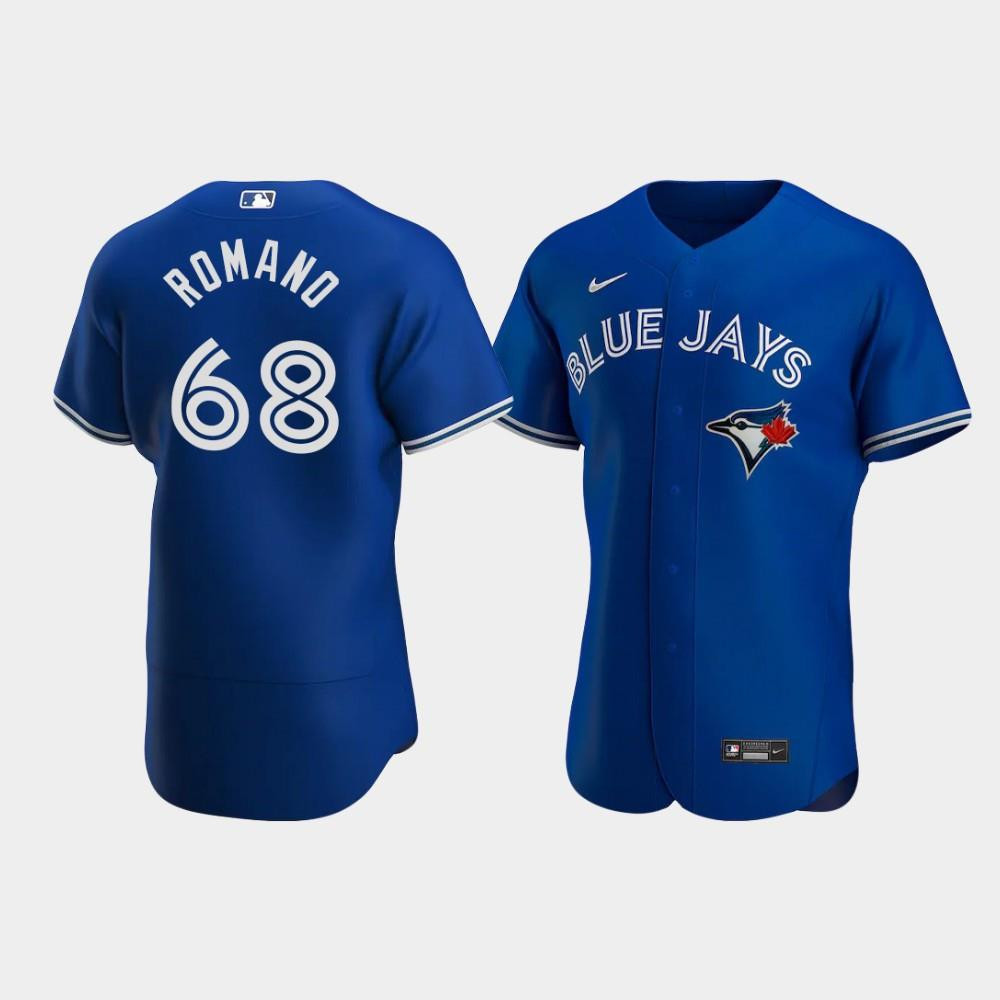 Drinkwearmerch Jordan Romano 68 Toronto Blue Jays Royal Alternate Jersey Jersey