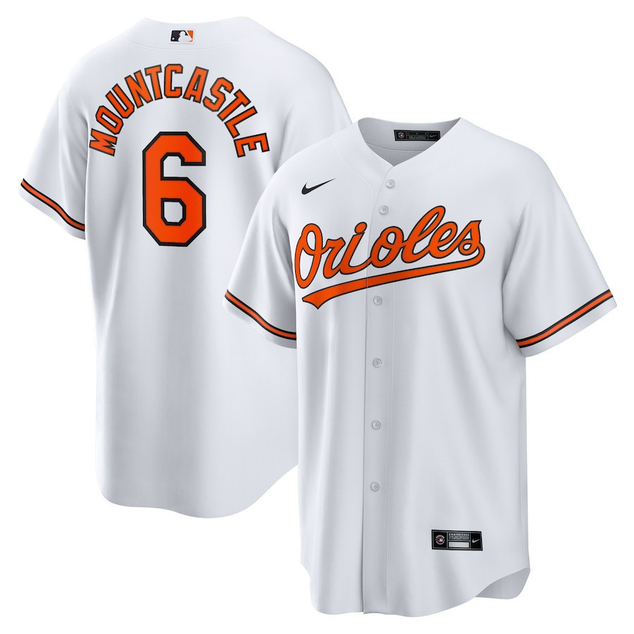 Drinkwearmerch Ryan Mountcastle 6 Baltimore Orioles Men Jersey - White