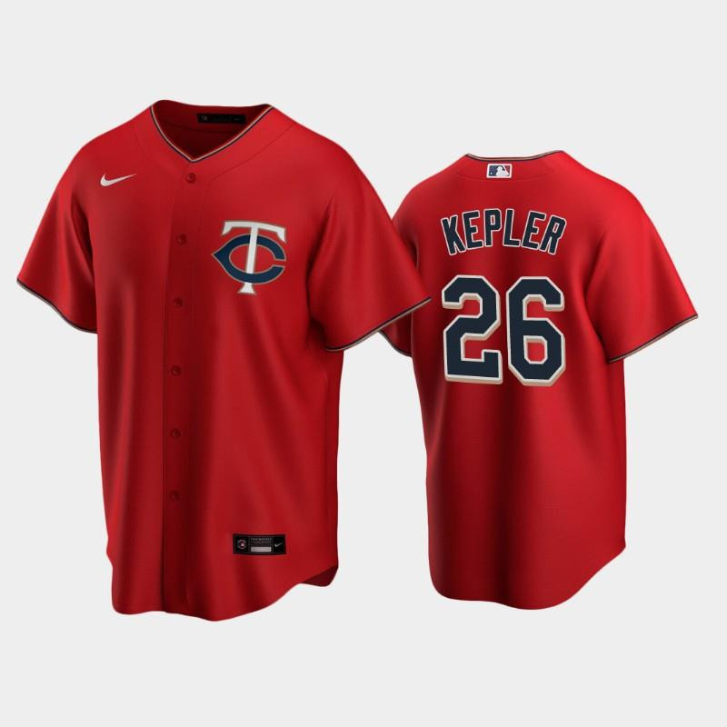 Drinkwearmerch Twins 26 Max Kepler Alternate Jersey Red Jersey