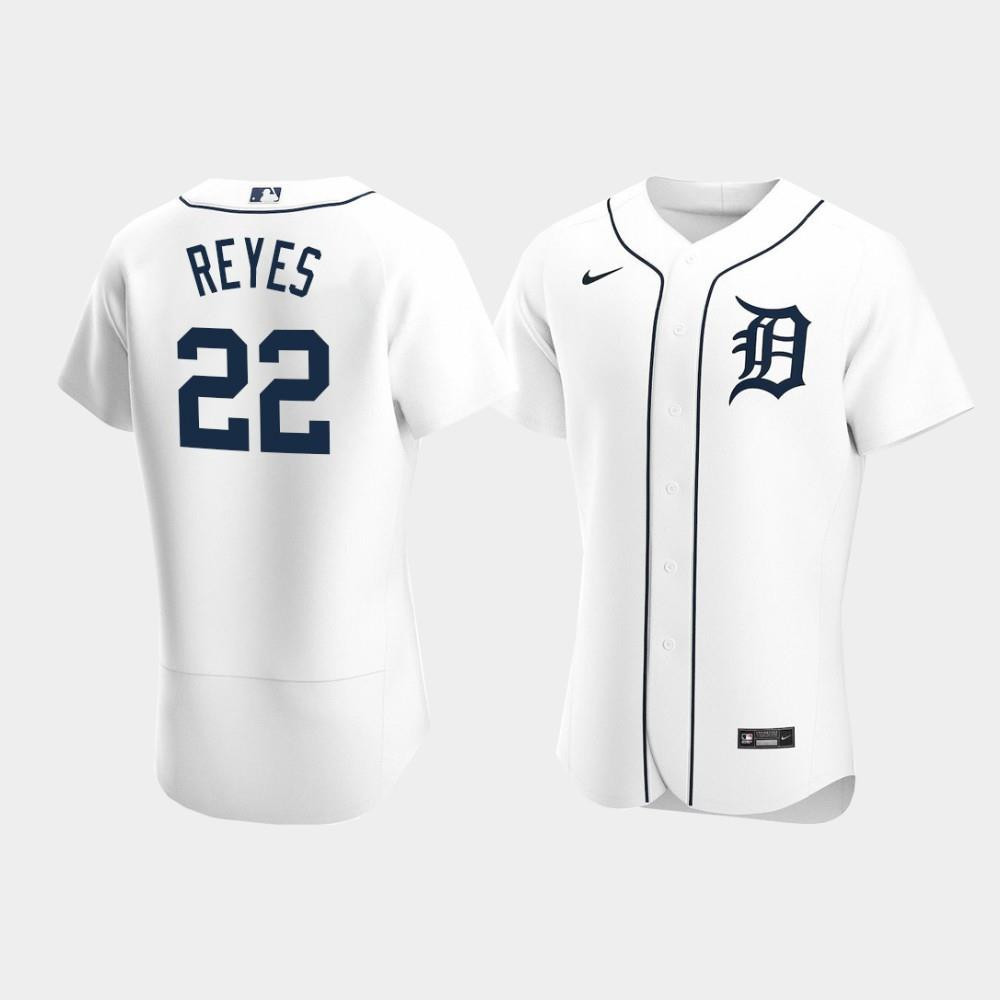 Drinkwearmerch Victor Reyes 22 Detroit Tigers White Home Jersey Jersey