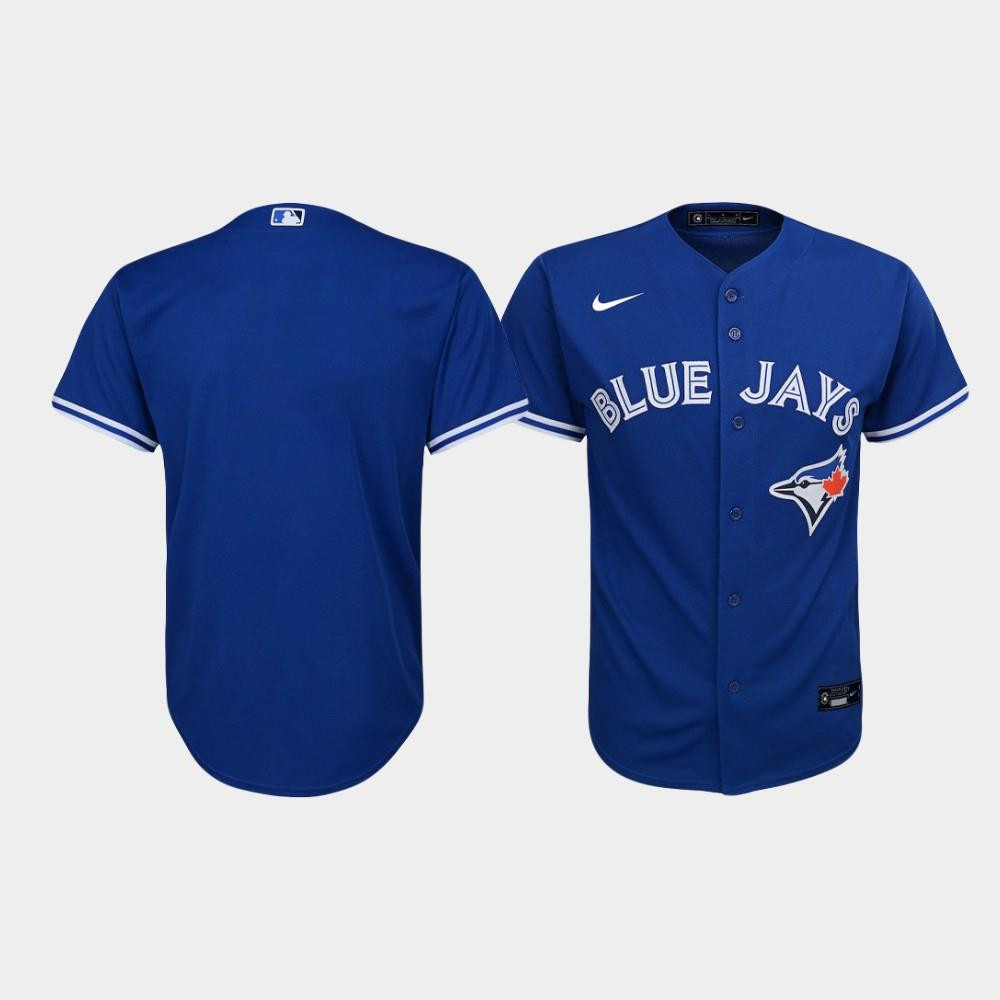 Drinkwearmerch Youth Toronto Blue Jays Royal Alternate Jersey Jersey